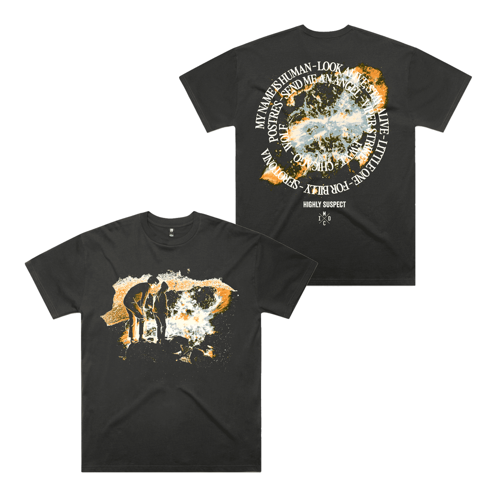 The Boy Who Died Wolf Black Hole T-Shirt