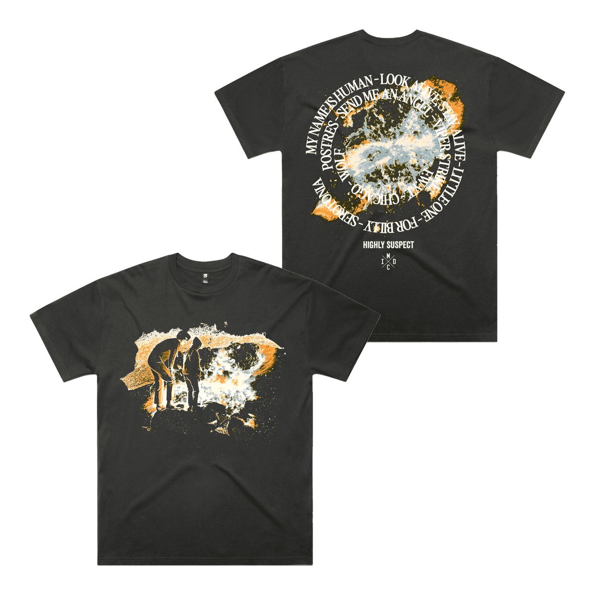 The Boy Who Died Wolf Black Hole T-Shirt