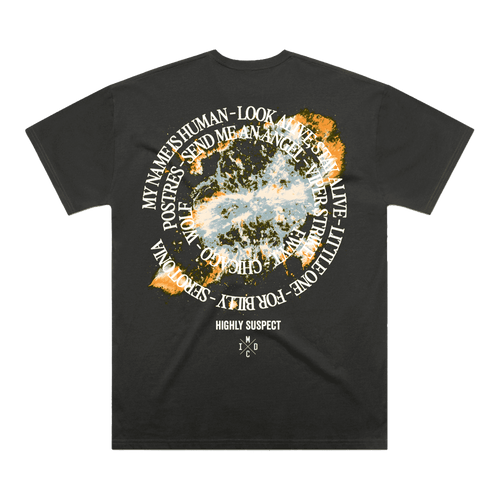 The Boy Who Died Wolf Black Hole T-Shirt