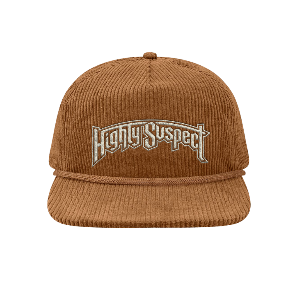 Logo Corduroy Hat Front