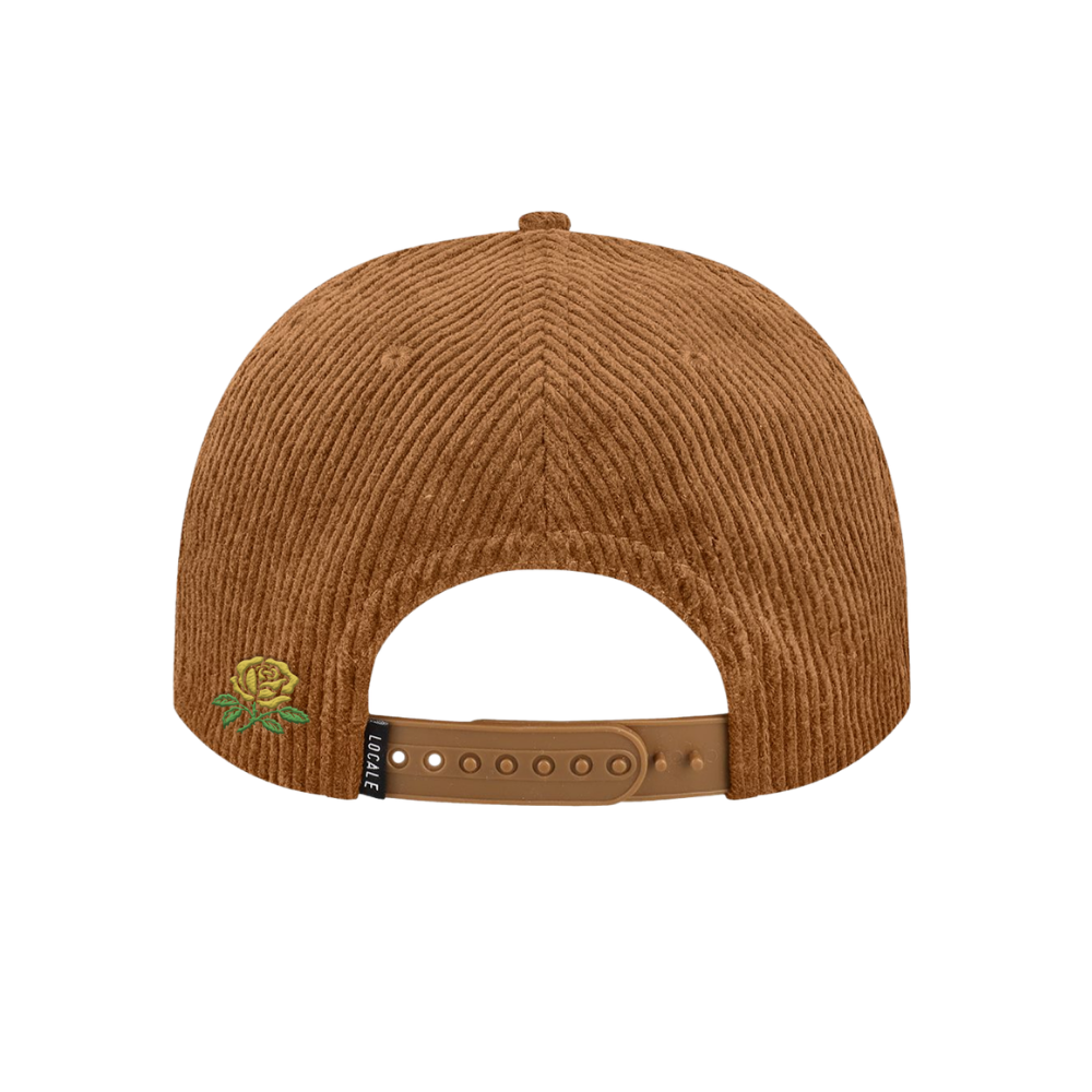 Logo Corduroy Hat Back