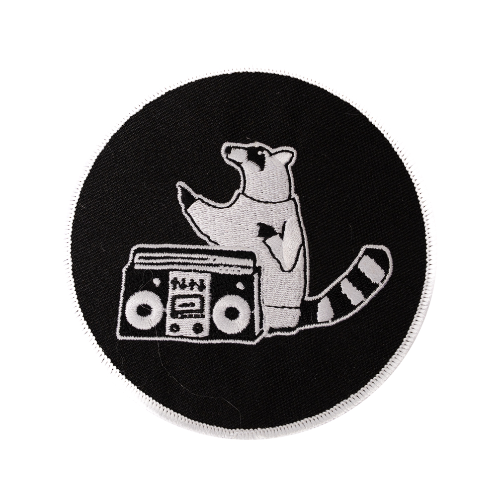 HS Patch Raccoon Boombox