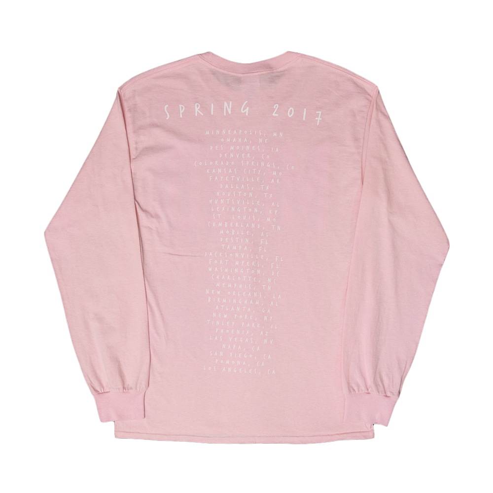 MCID Pink Long Sleeve Back